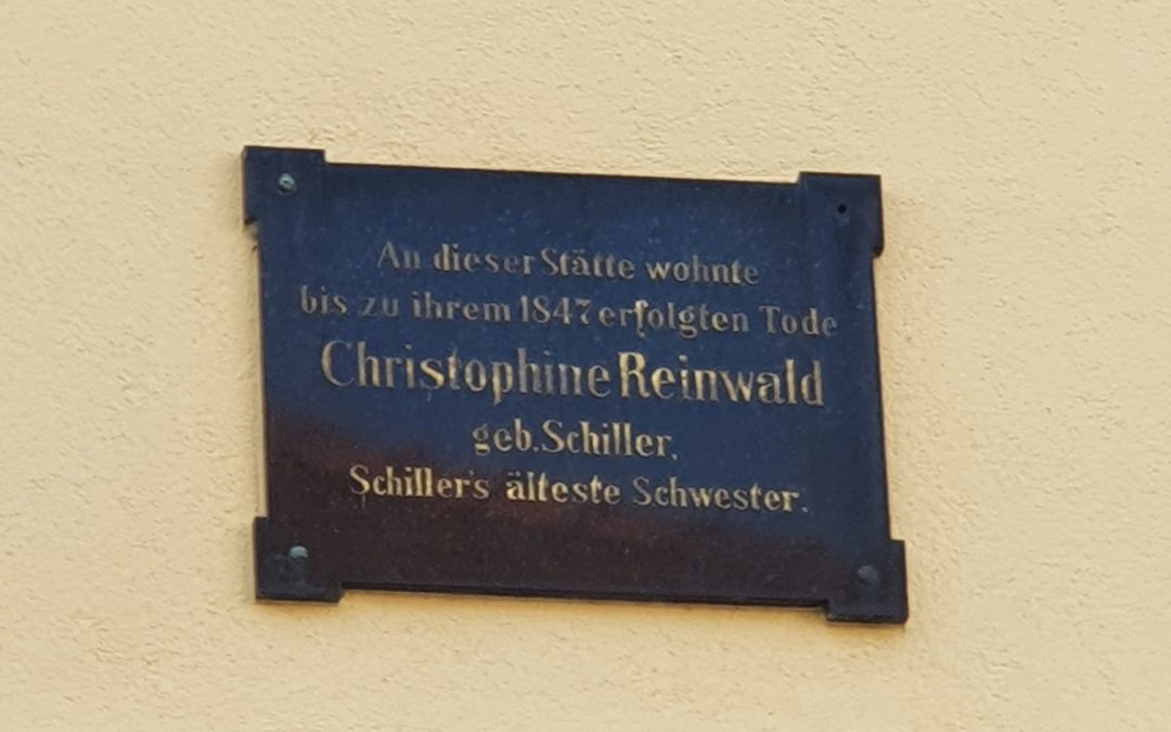 Christophine Reinwalds Bruder Anstelle von Friedrich Schillers Schwester